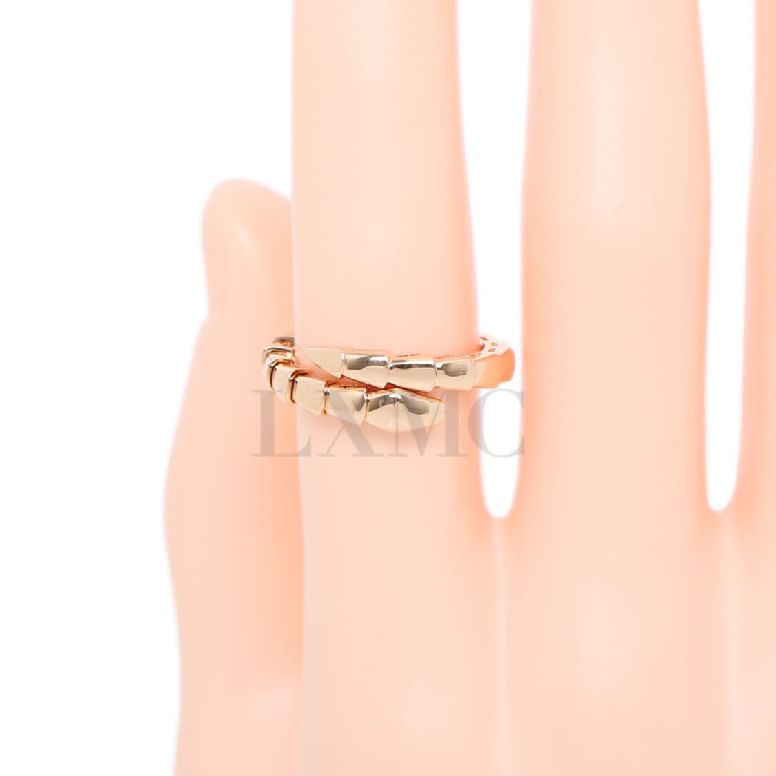 불가리 세르펜티 바이퍼 링 XL 로즈골드 반지 358640 17~18~1 상품이미지7