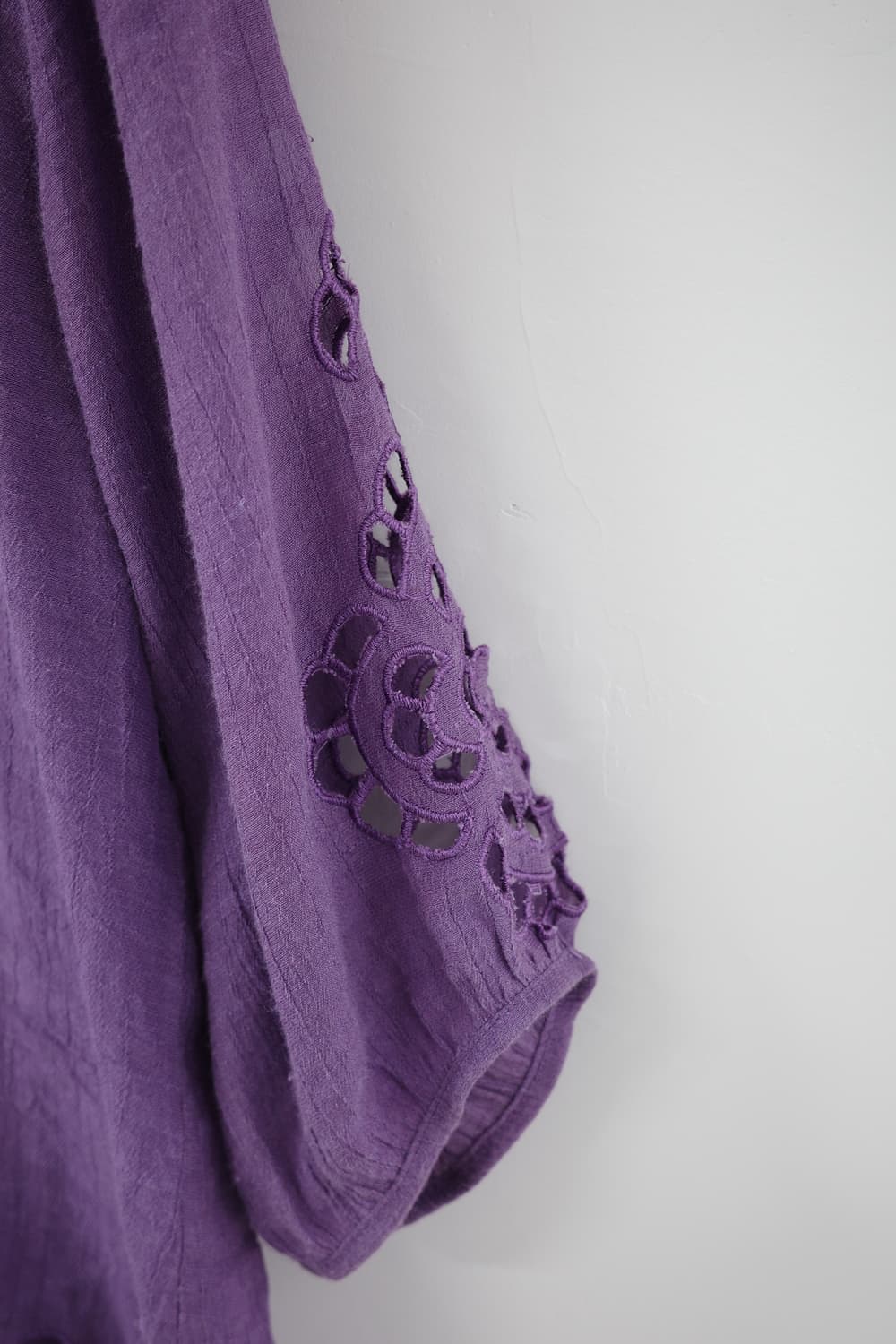 Purple vintage punching blouse 상품이미지6