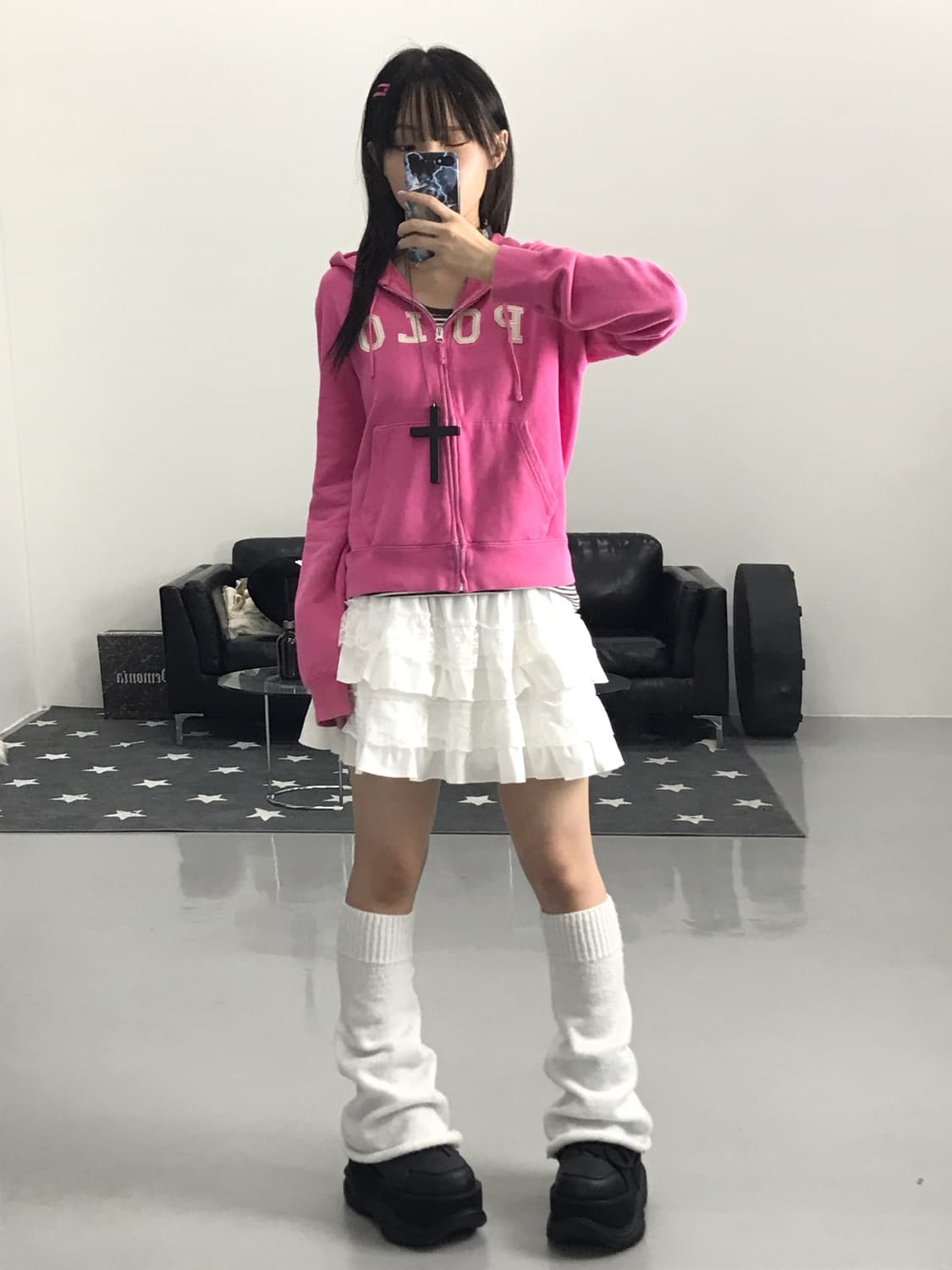 Polo Ralph Lauren Pink Zip Up Hoodies 상품이미지1