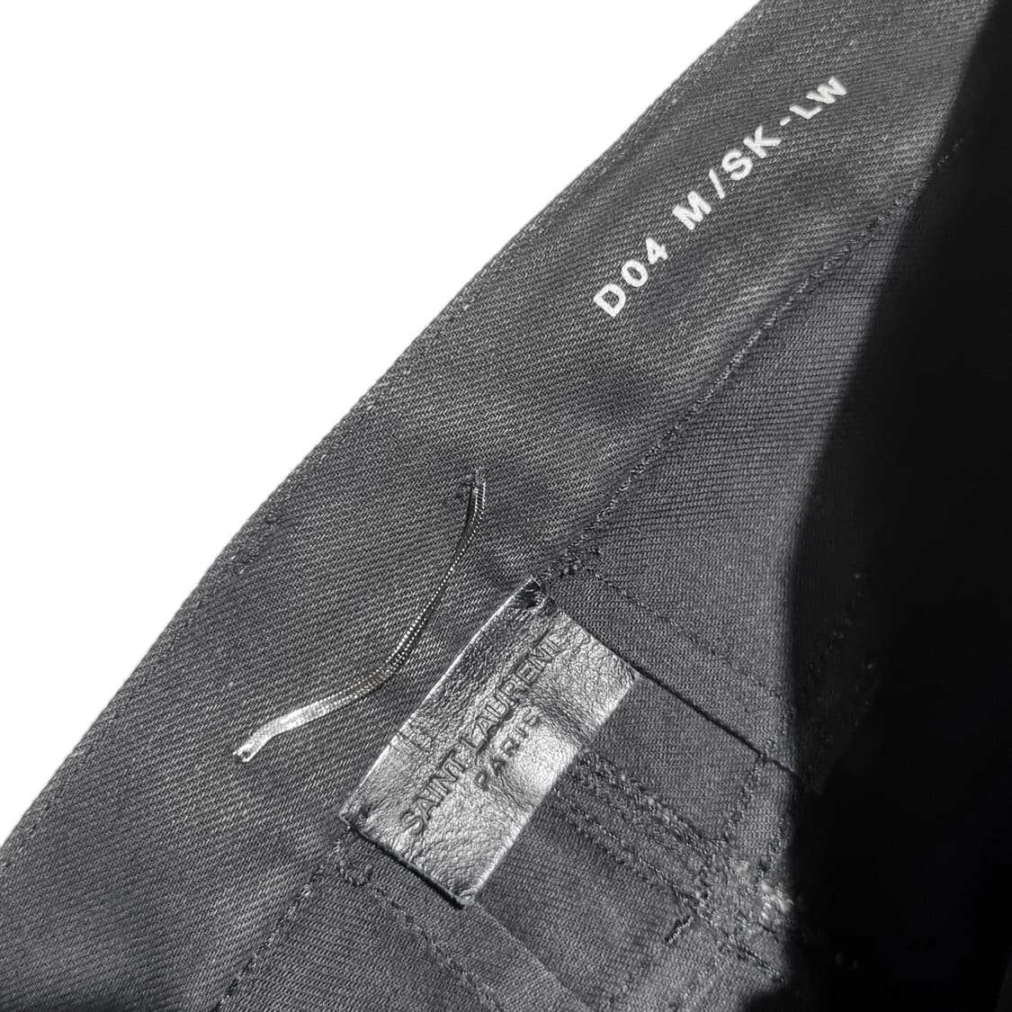 [SAINT LAURENT]LEATHER PANEL JEAN 상품이미지5