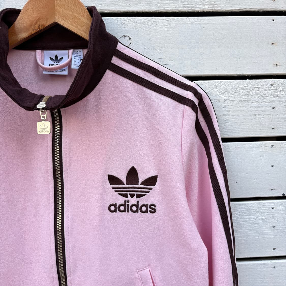 Adidas 아디다스 파이어버드 핑크 트랙탑 져지 자켓 상품이미지4