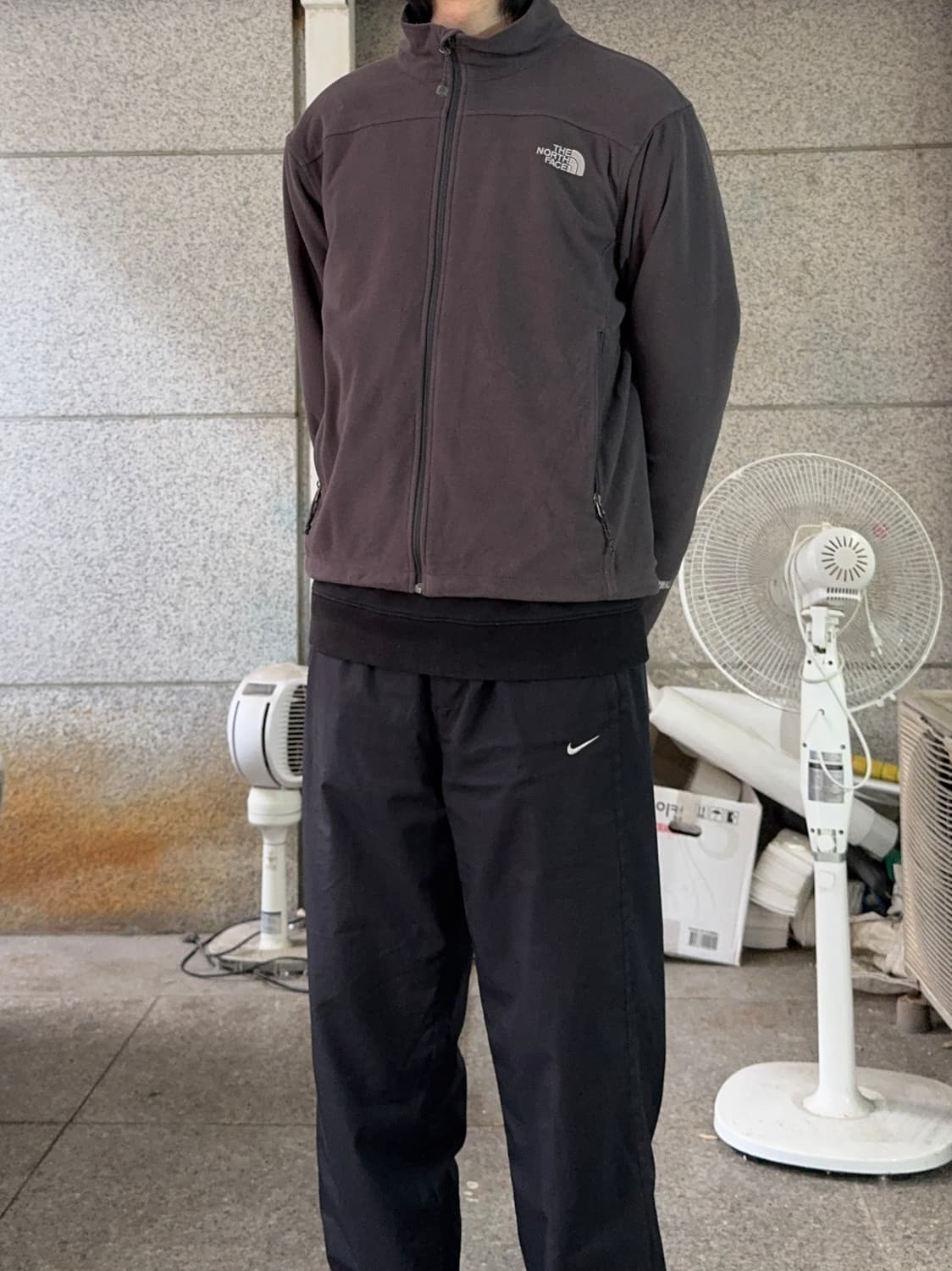 노스페이스 북미 윈드브레이커 후리스 자켓 상품이미지1