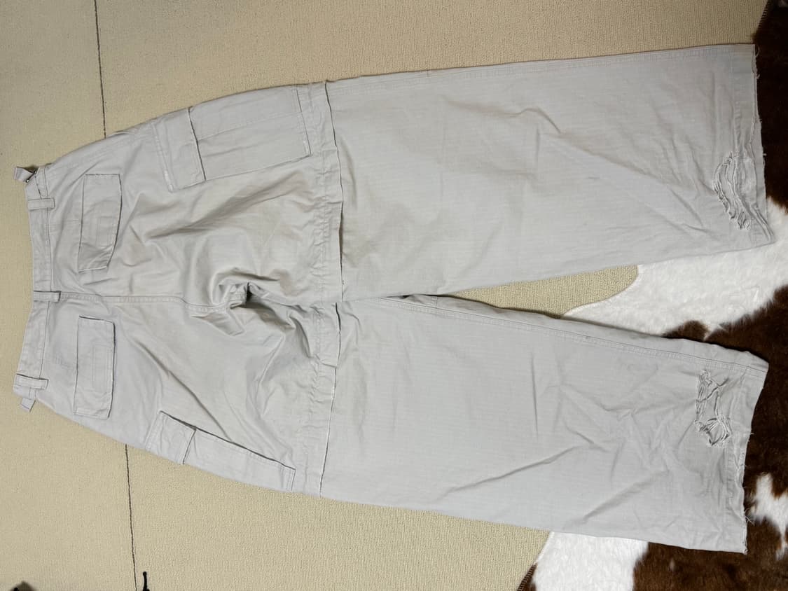 발렌시아가 디스트로이드 립스탑 카고 상품이미지2