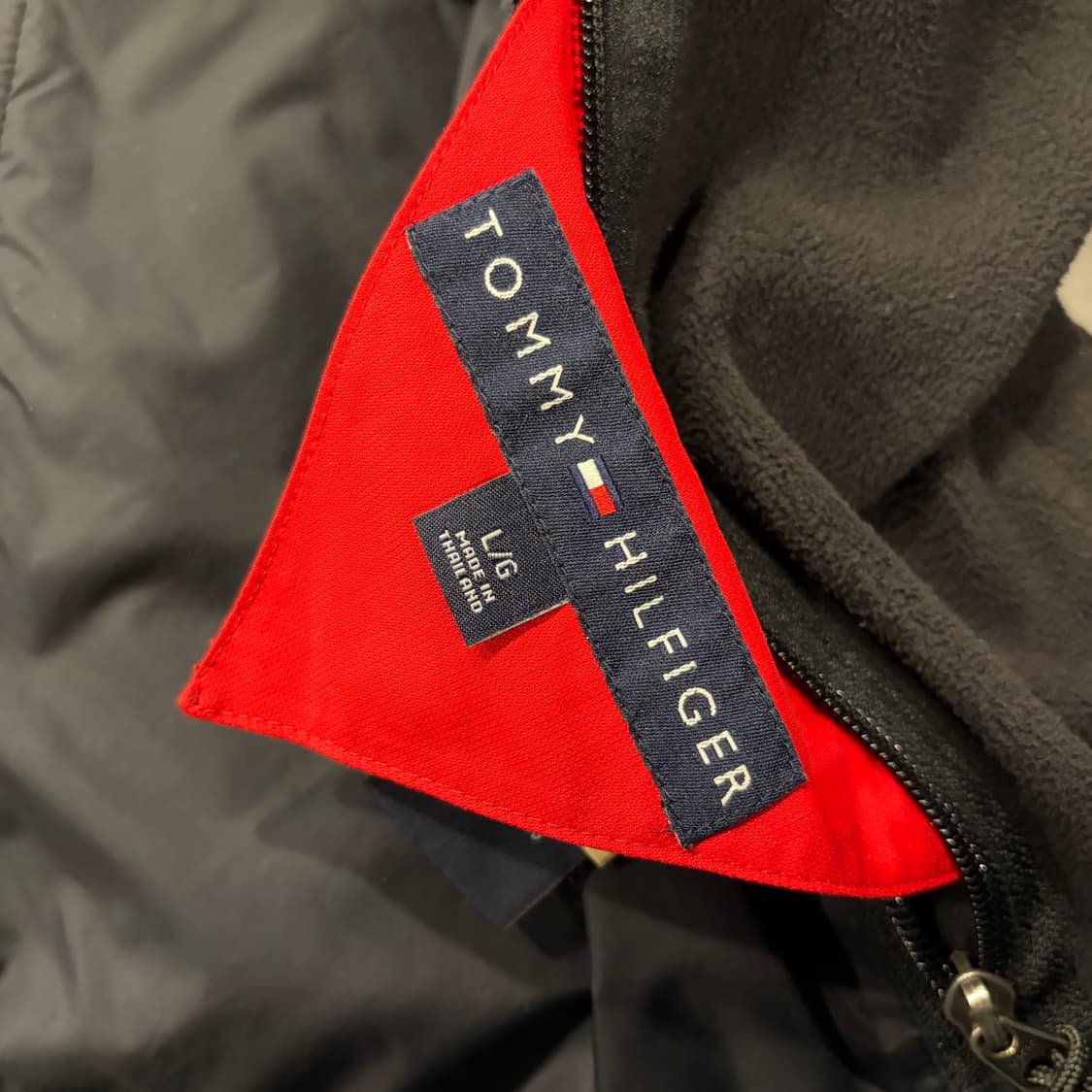 [L] 90s 타미힐피거 스키팀 리버시블 바람막이 후리스 자켓 D98 상품이미지10