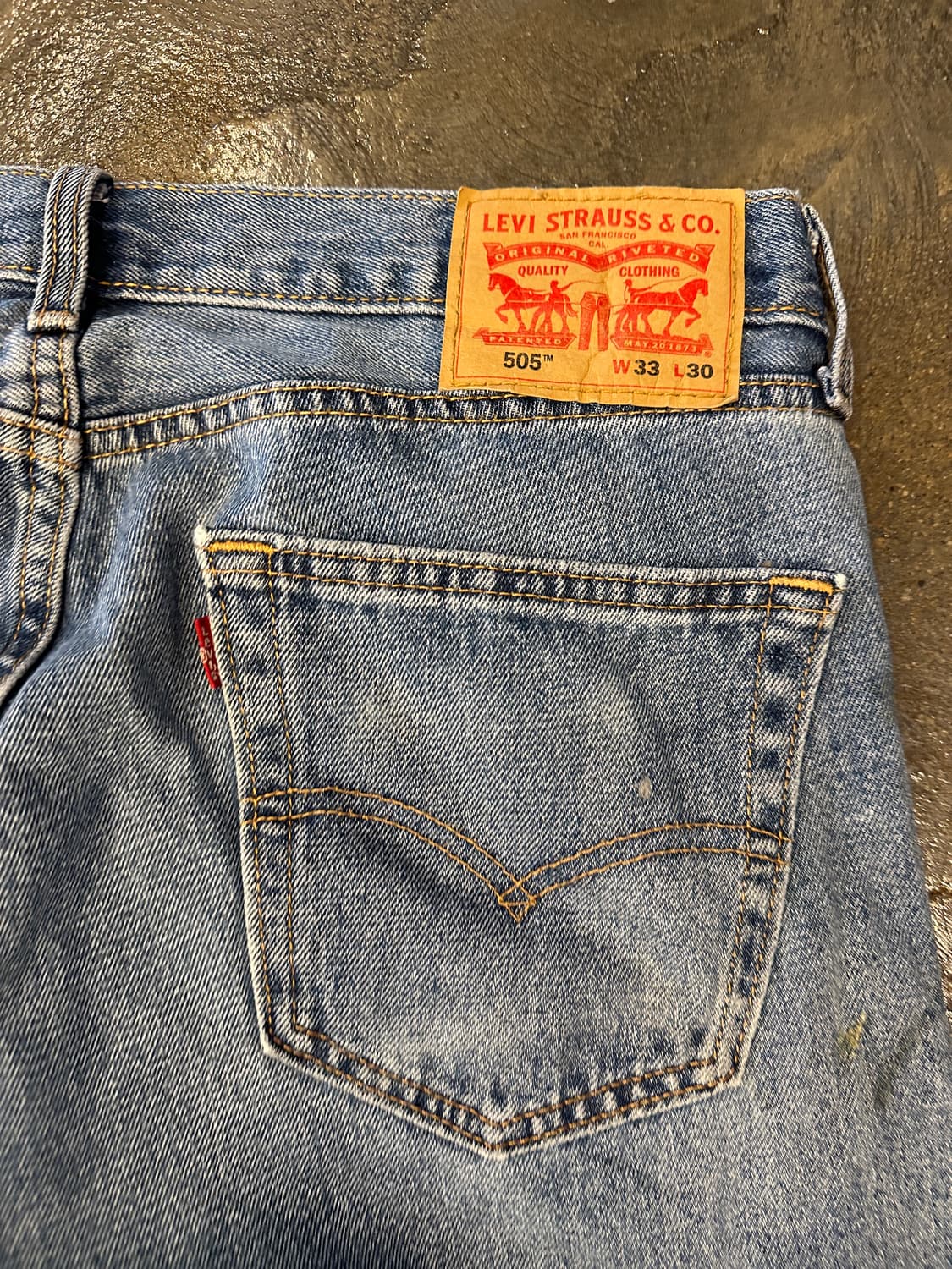 Levis 리바이스 505 W33 L30 상품이미지5