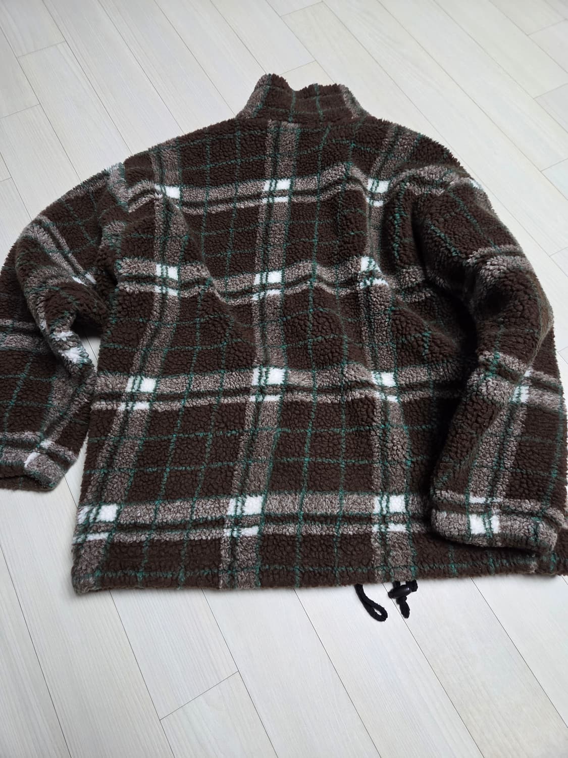 챔피온 빈티지 체크 플리스 자켓 상품이미지2