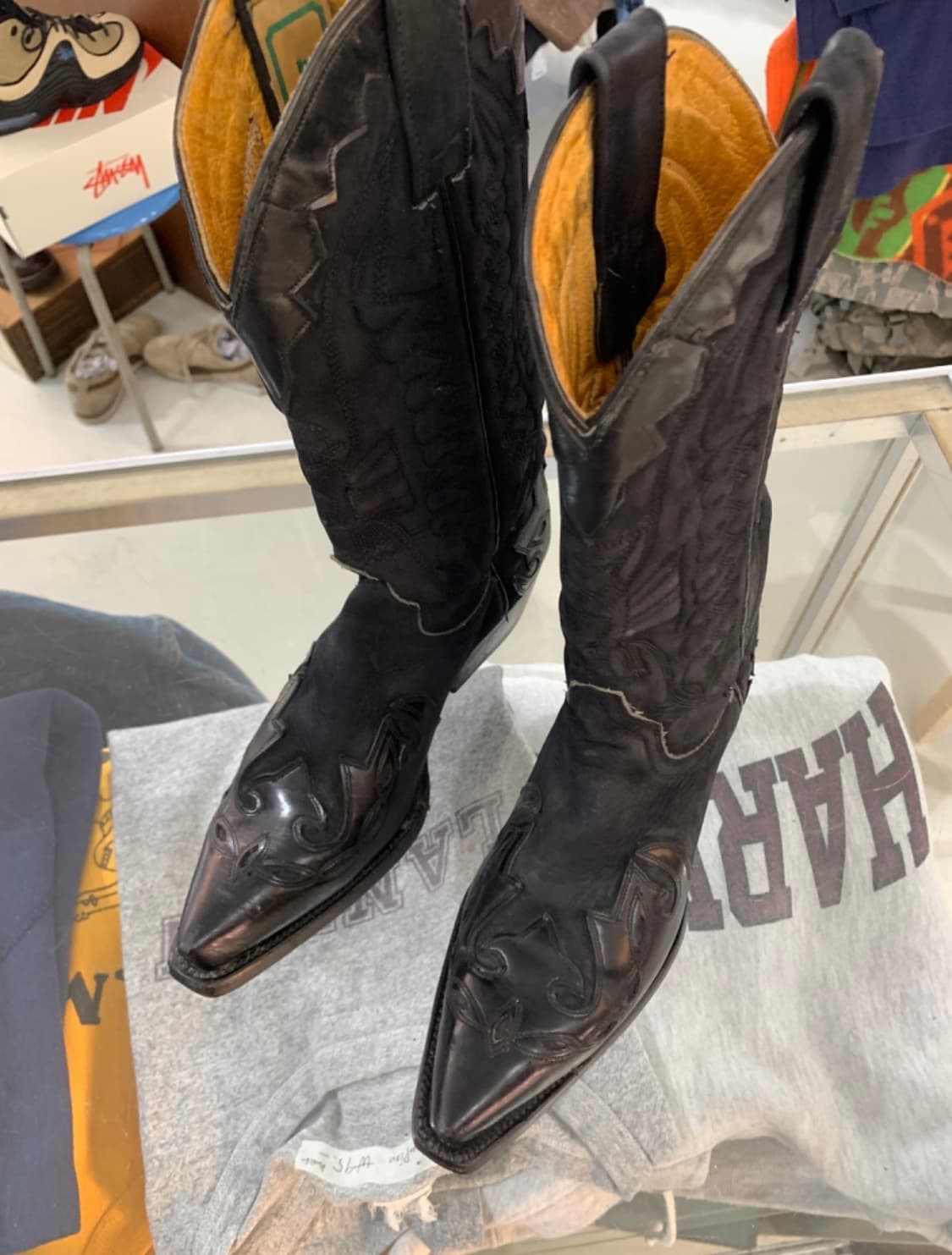 Vintage NOGALES Western Boots 상품이미지4