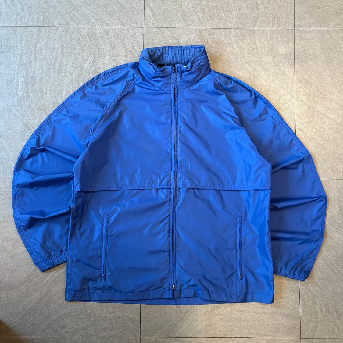 90년대 생산 울리치 블루 윈드브레이커 자켓 상품이미지1
