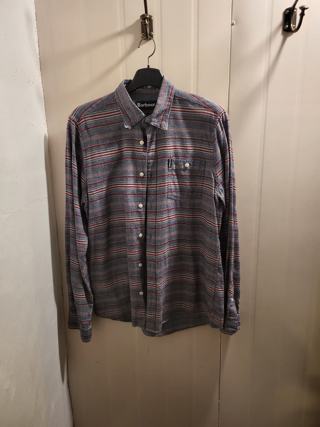 [m]바버  스트라이프 셔츠 상품이미지1