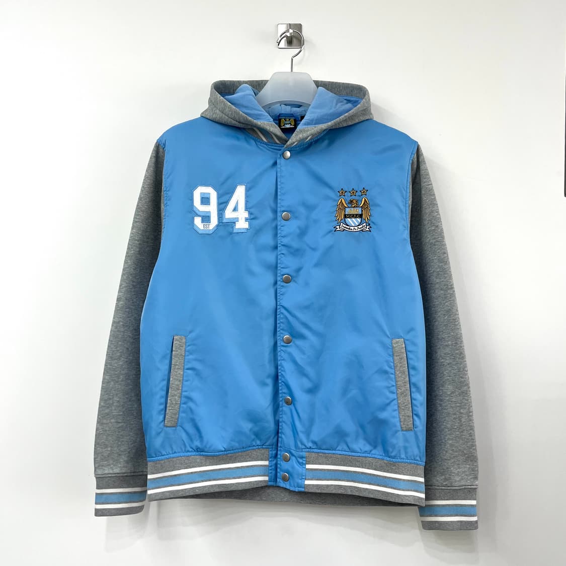 마제스틱 맨체스터 시티 배색 봄버 자켓 상품이미지2