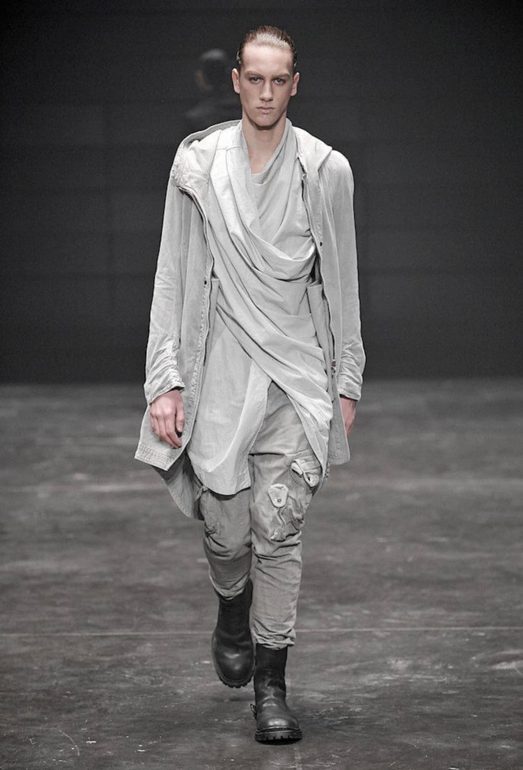 율리우스 12-13fw mods coat noir 상품이미지4