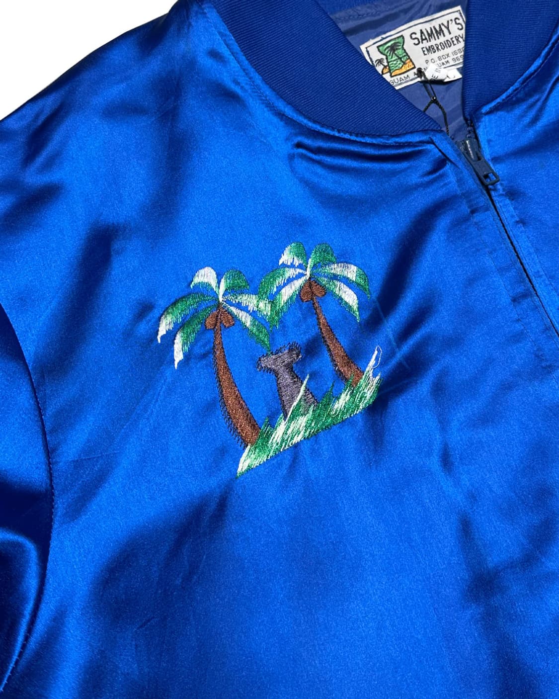 90s Sammy's Embroidery 수베니어 스카쟌 자켛 상품이미지4