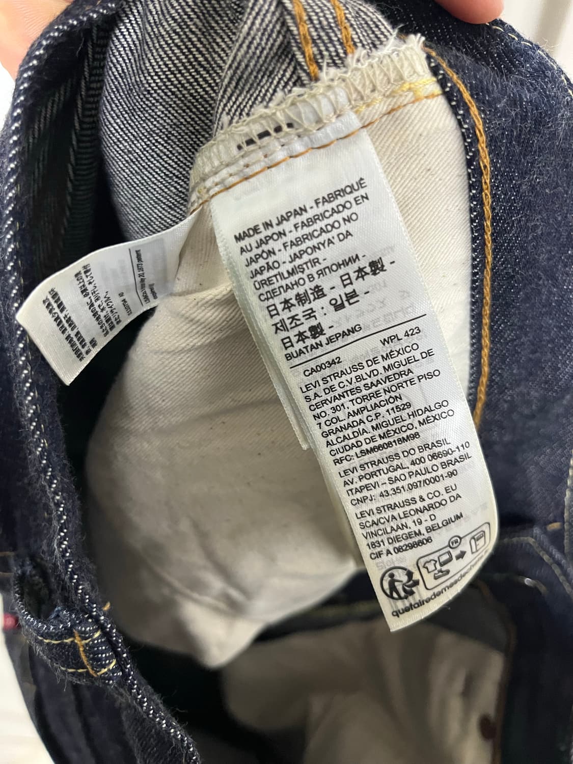 LVC 55501 32x34  1회 소킹한 새상품 상품이미지5