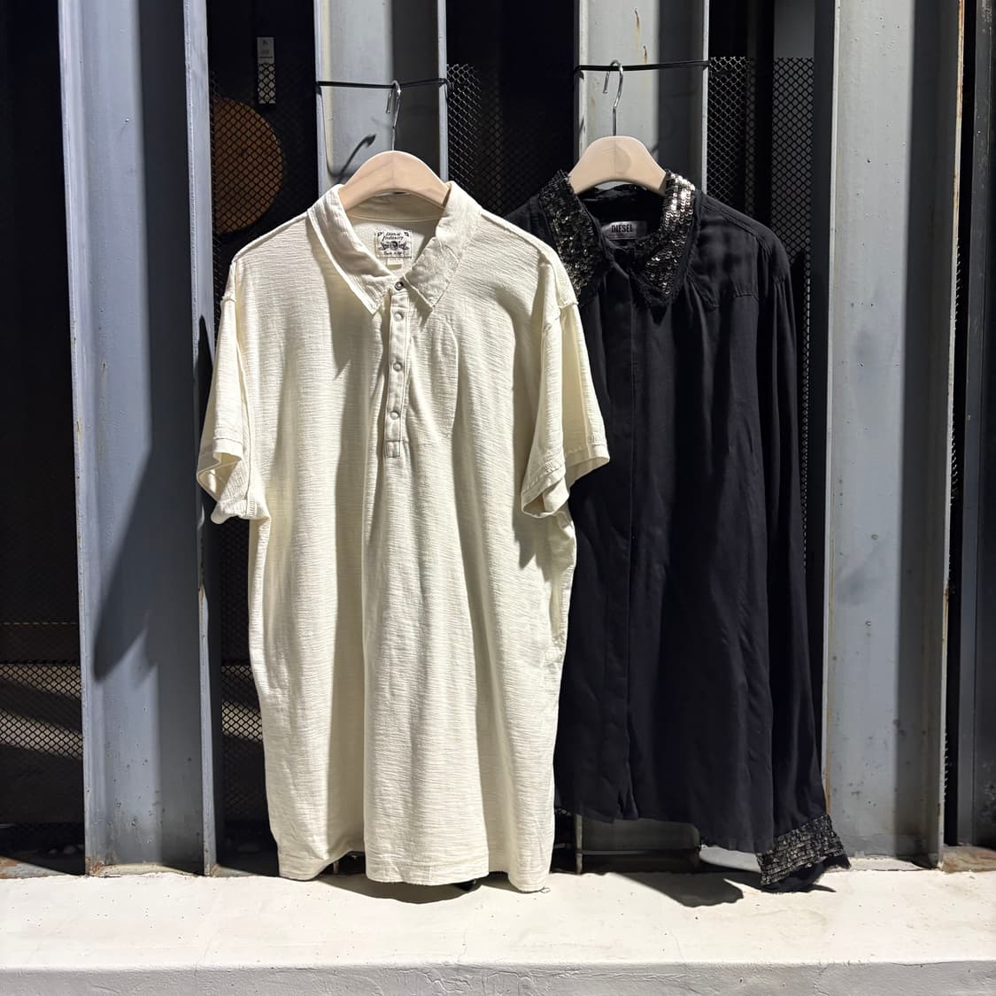 디젤 리버스 봉제선 피케 셔츠 상품이미지7