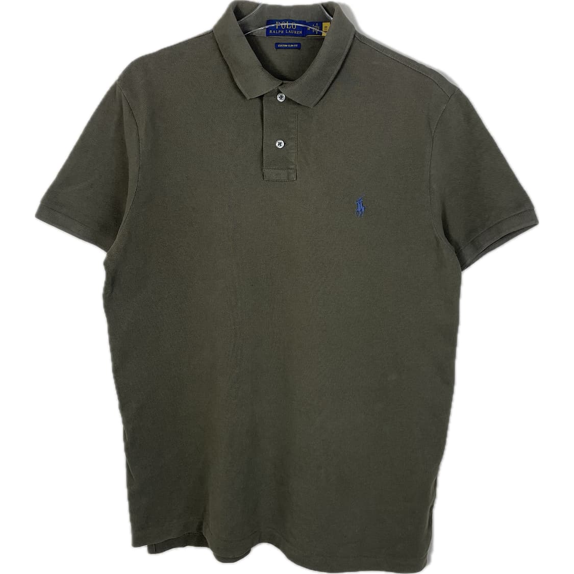 [M] 폴로 랄프로렌 코튼 PK 카라 반팔 티셔츠 커스텀 슬림핏 QR인증 상품이미지1