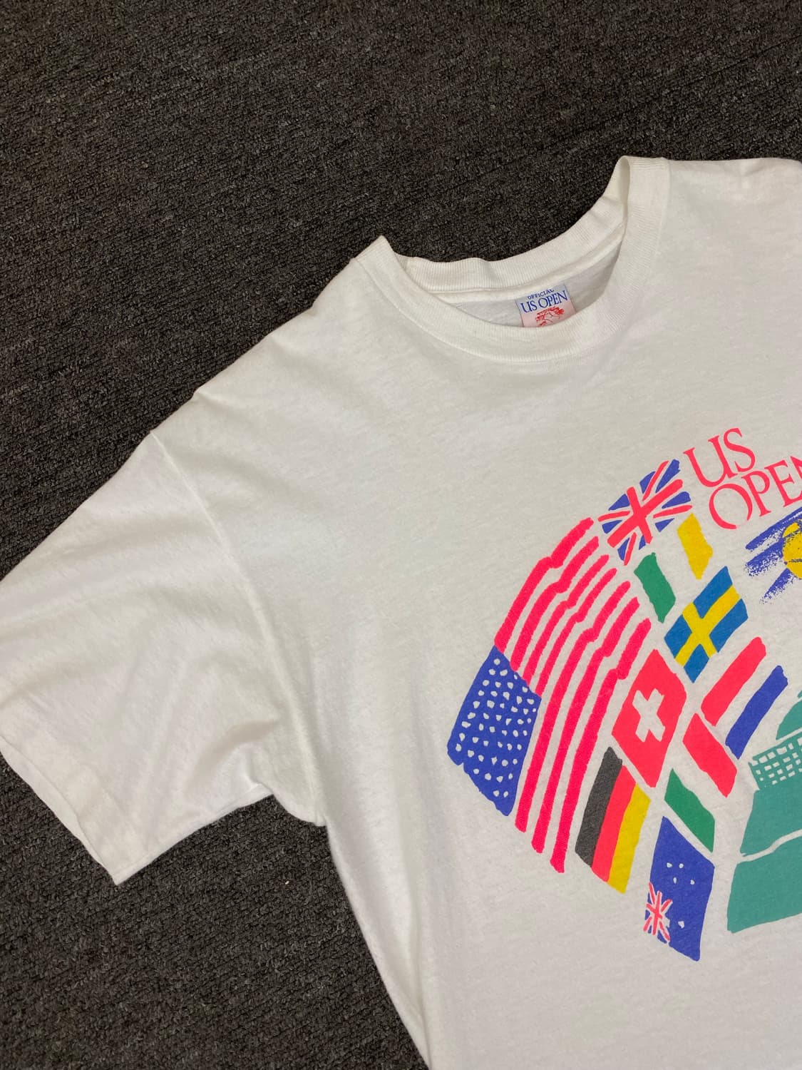 90s US 오픈 테니스 컵 반팔 티셔츠 상품이미지2