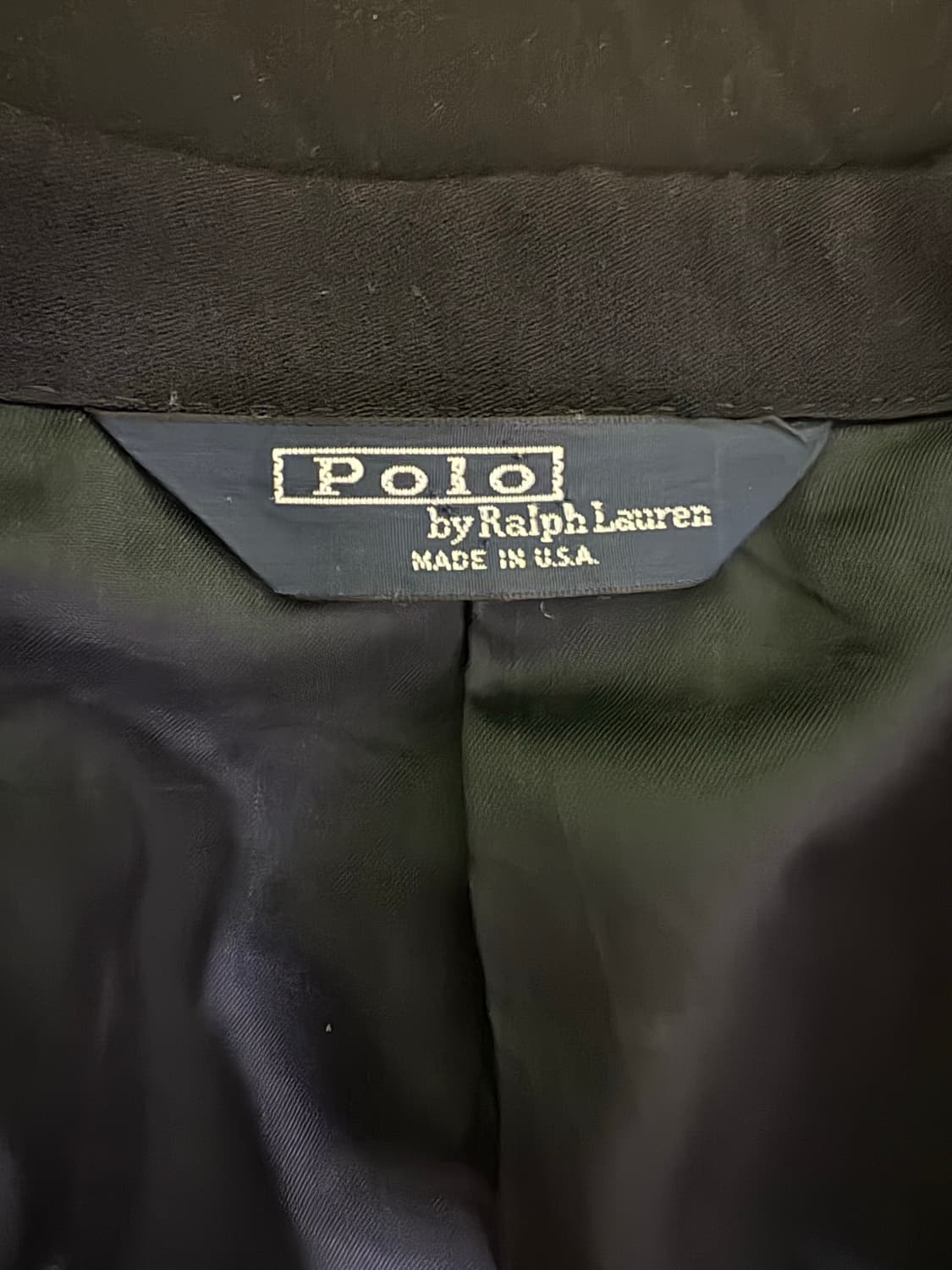 폴로 랄프로렌 금장 네이비 블레이저 made in usa 상품이미지2