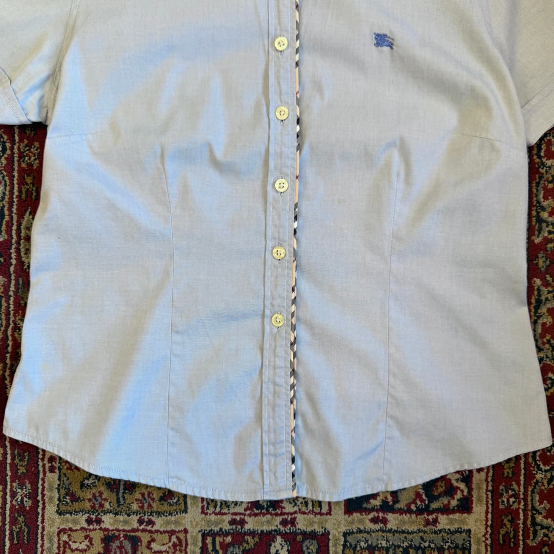 버버리 옥스포드 반팔 셔츠 [ 55 ] 상품이미지3