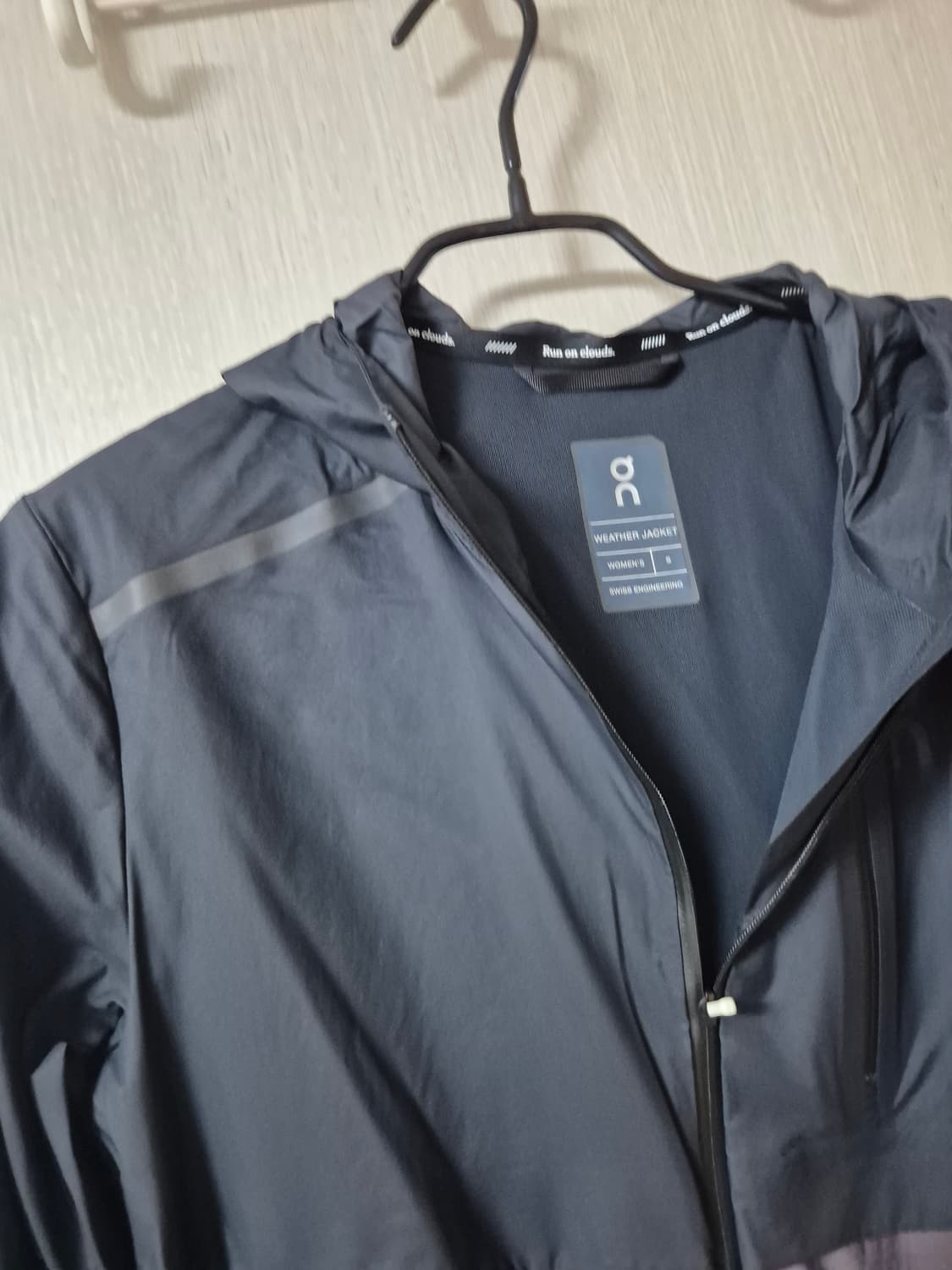 온러닝 웨더재킷 자켓 바람막이 져지 스몰 상품이미지7