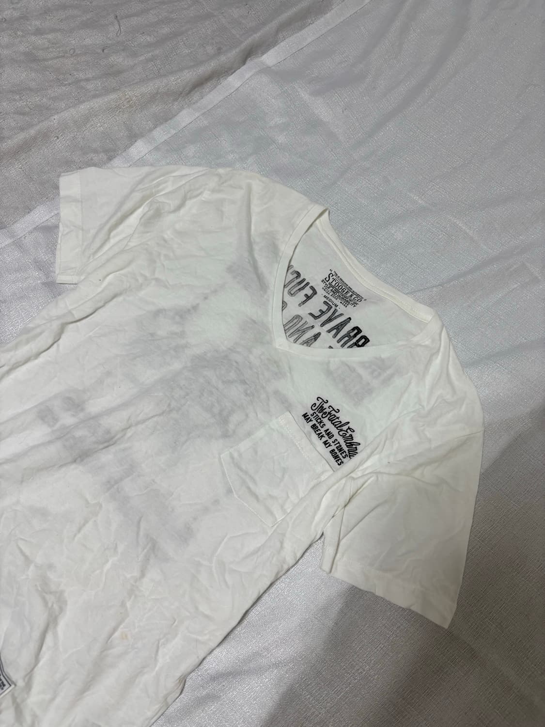 “Stooge&co” 00’s BackPrint Tee 상품이미지6