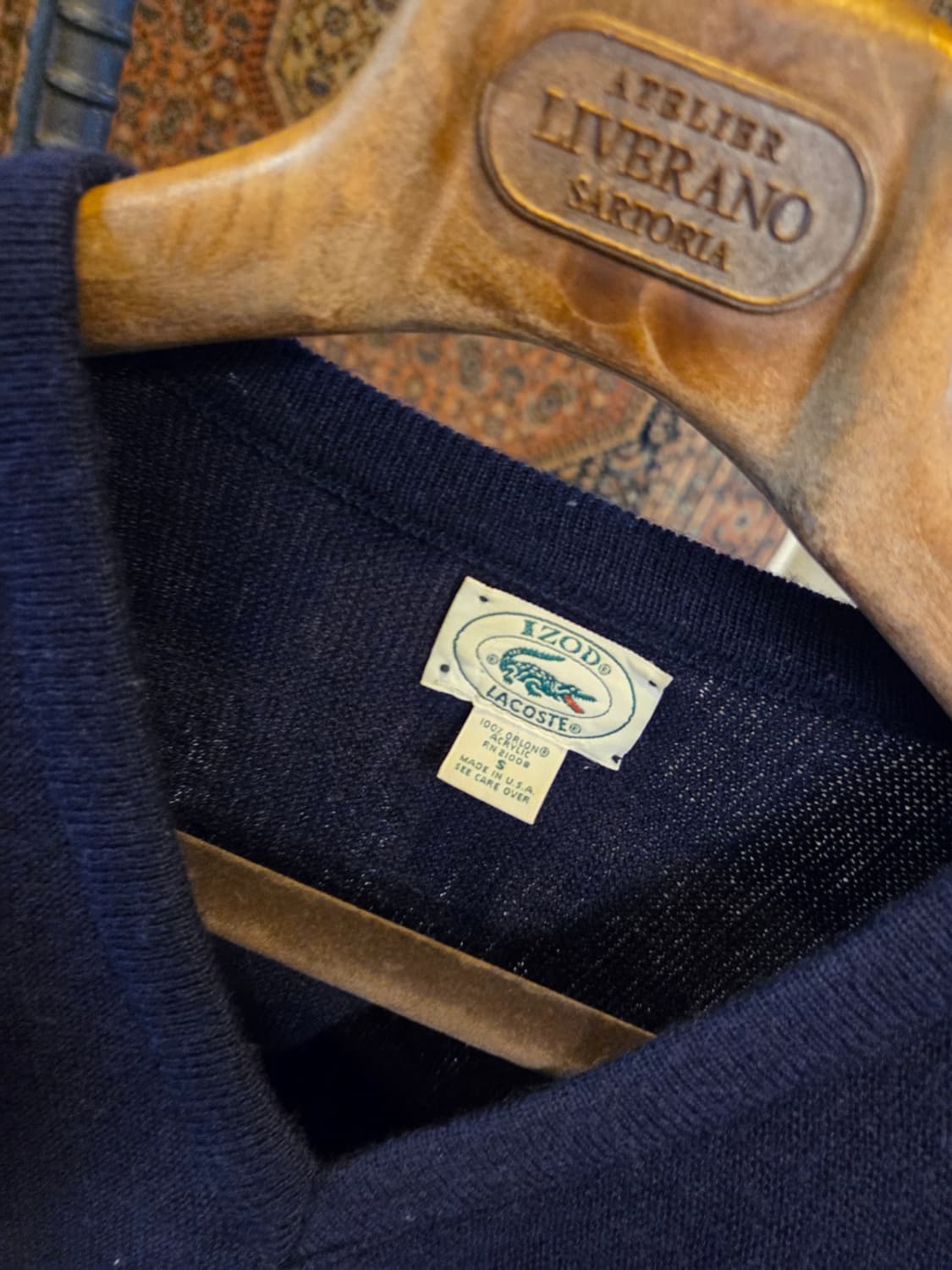 80'S 아이조드 라코스테 니트 상품이미지8