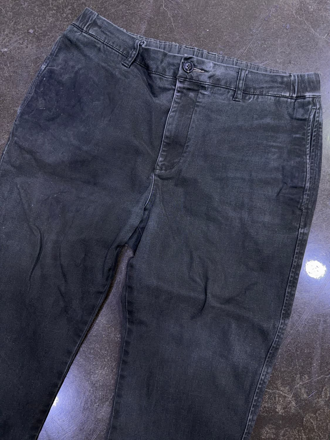 시리즈 힙스터 빈티지 워싱 팬츠 카키 올리브 34 상품이미지3