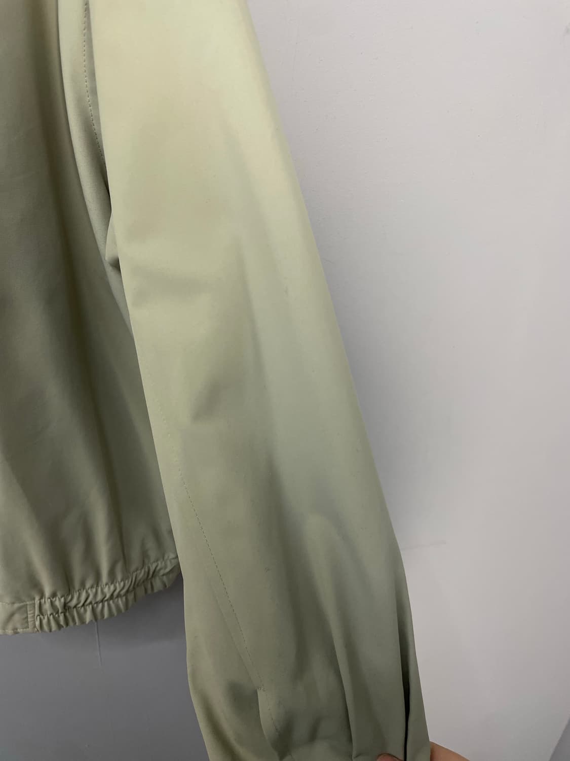 입생로랑 로고자수 블루종 자켓 H1810 상품이미지6