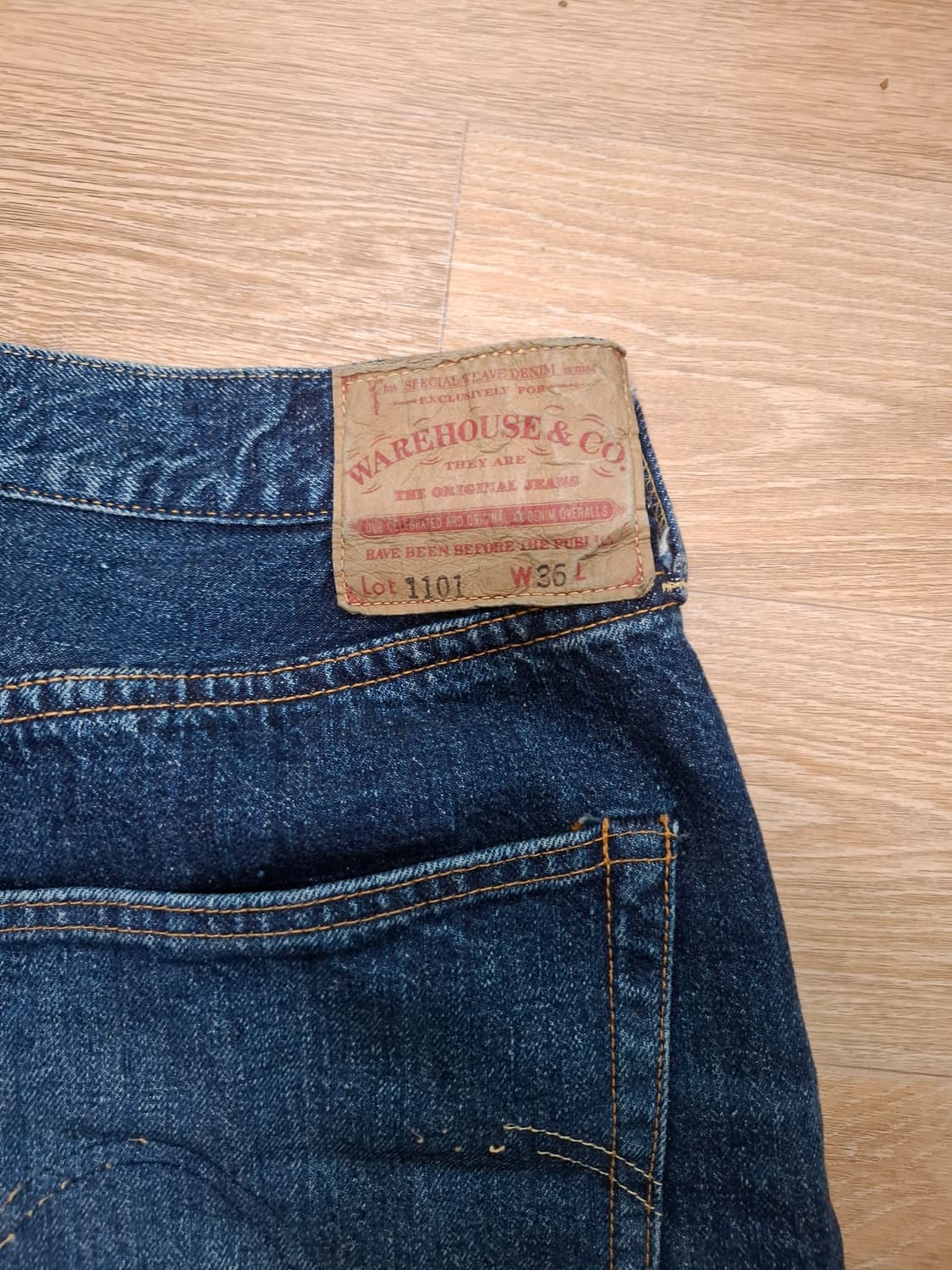 웨어하우스 1101 유즈드워시 (다크인디고)  W36 상품이미지8