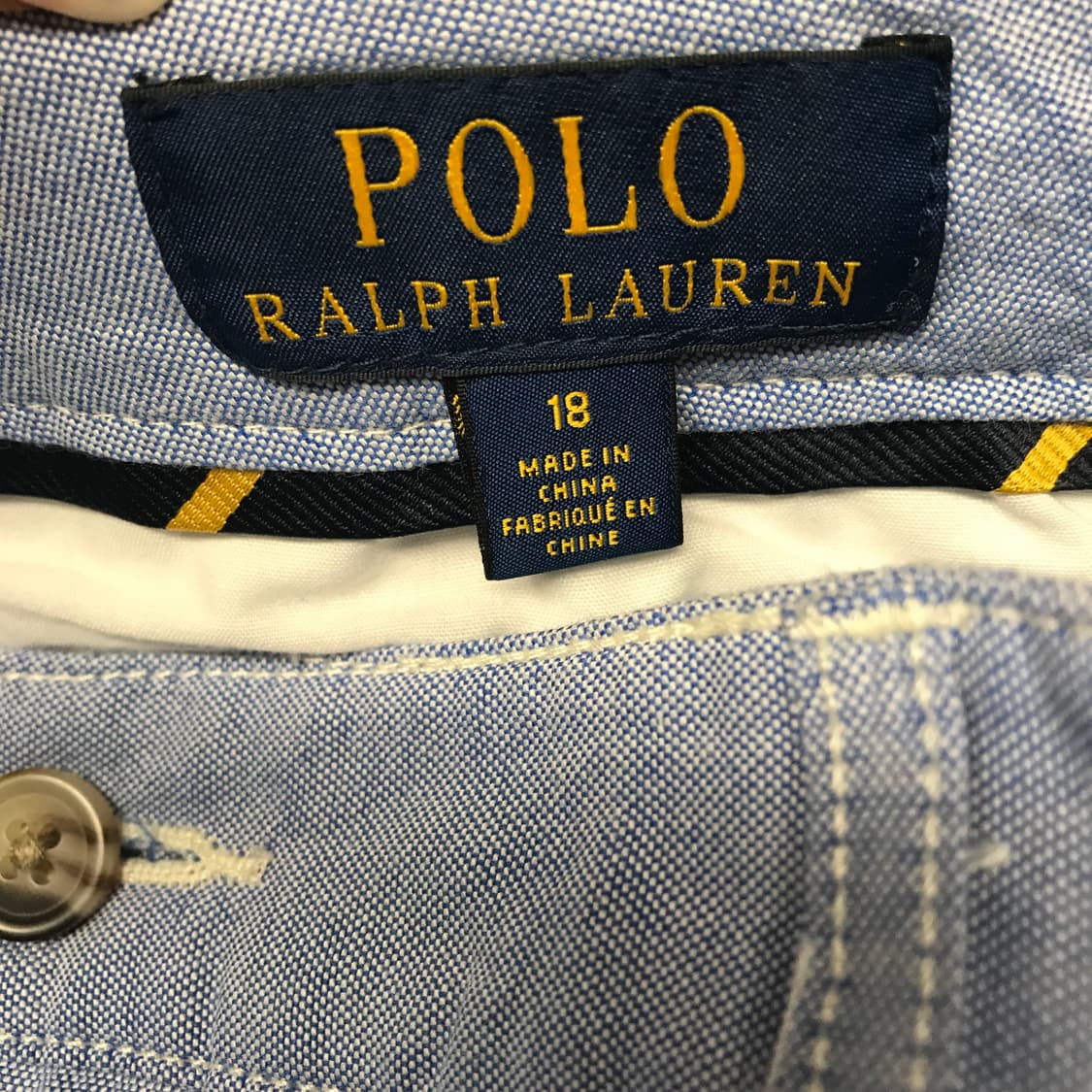 폴로 랄프로렌 치노 팬츠 스카이블루 새상품 18(W) 상품이미지6