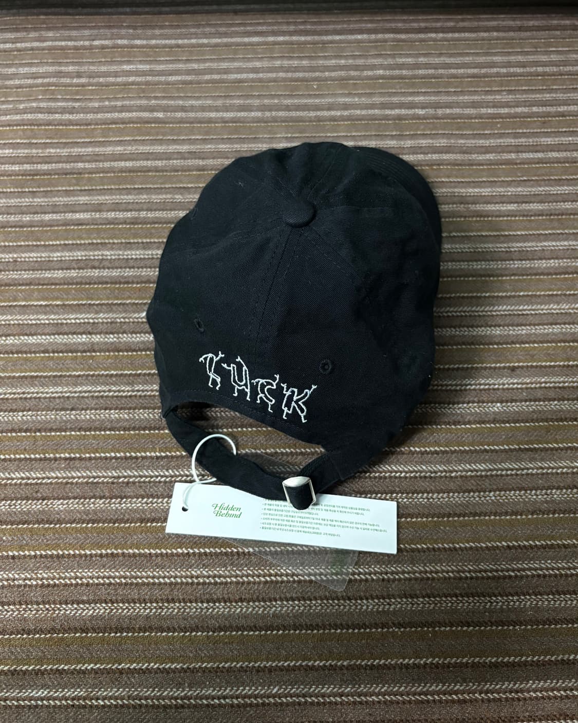 히든비하인드 Im Lucky 볼캡(BLACK) 상품이미지3