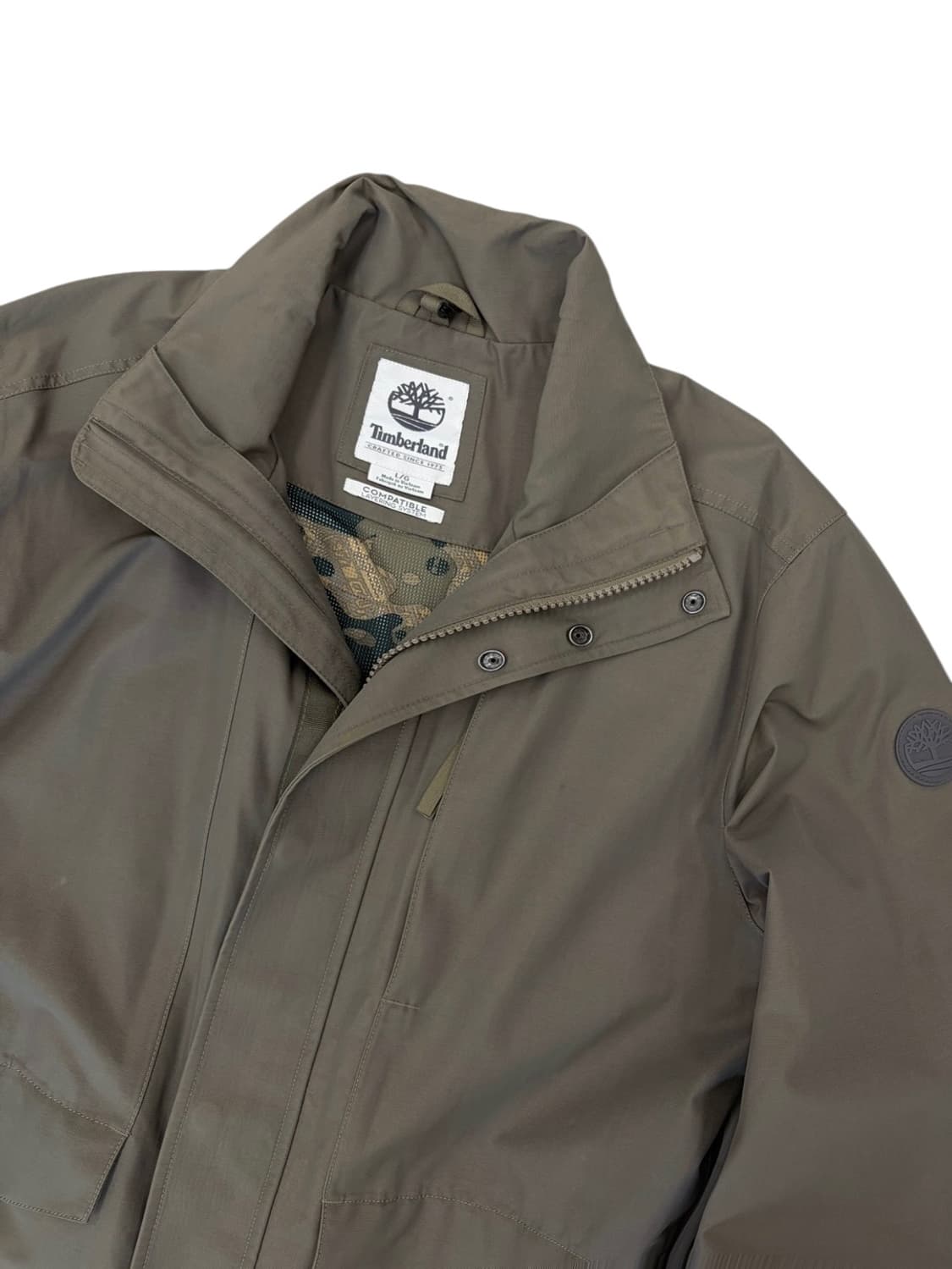 팀버랜드 밀리터리 자켓 카키 (L) 상품이미지2