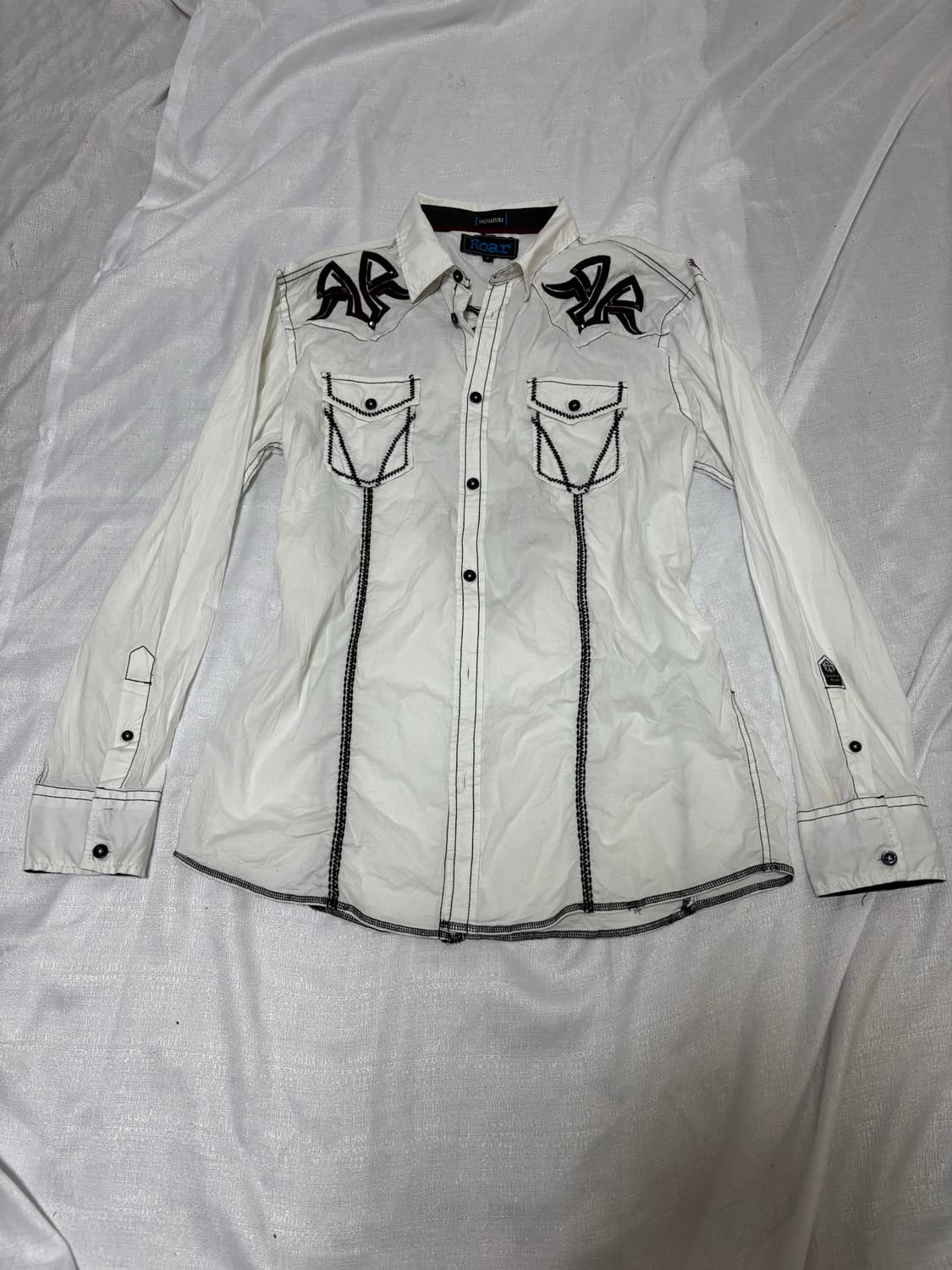 “ROAR”00’s Design Back Print Shirts 상품이미지4