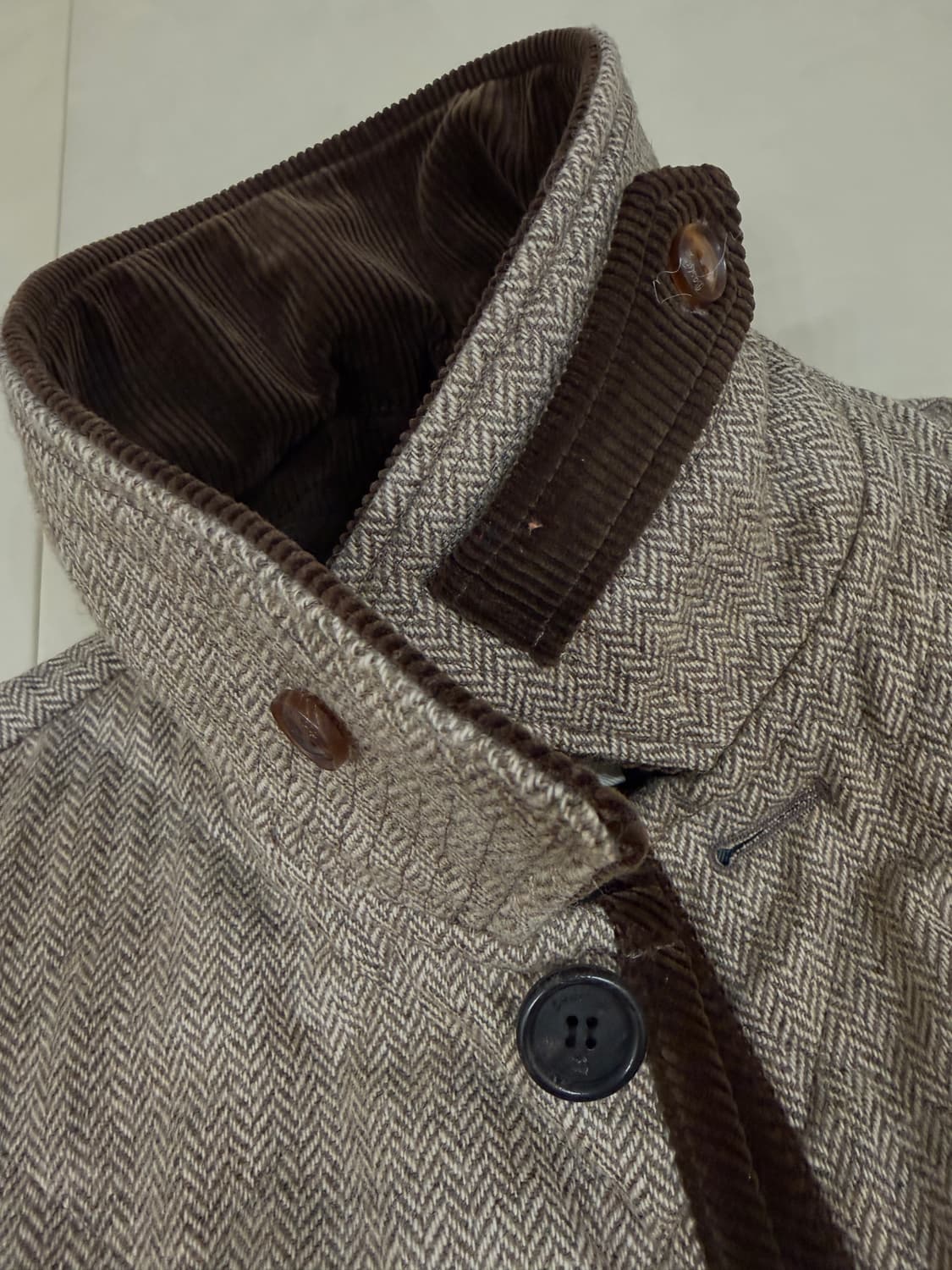 바스통 108W 베이지 헤링본 M(100-105) 상품이미지7