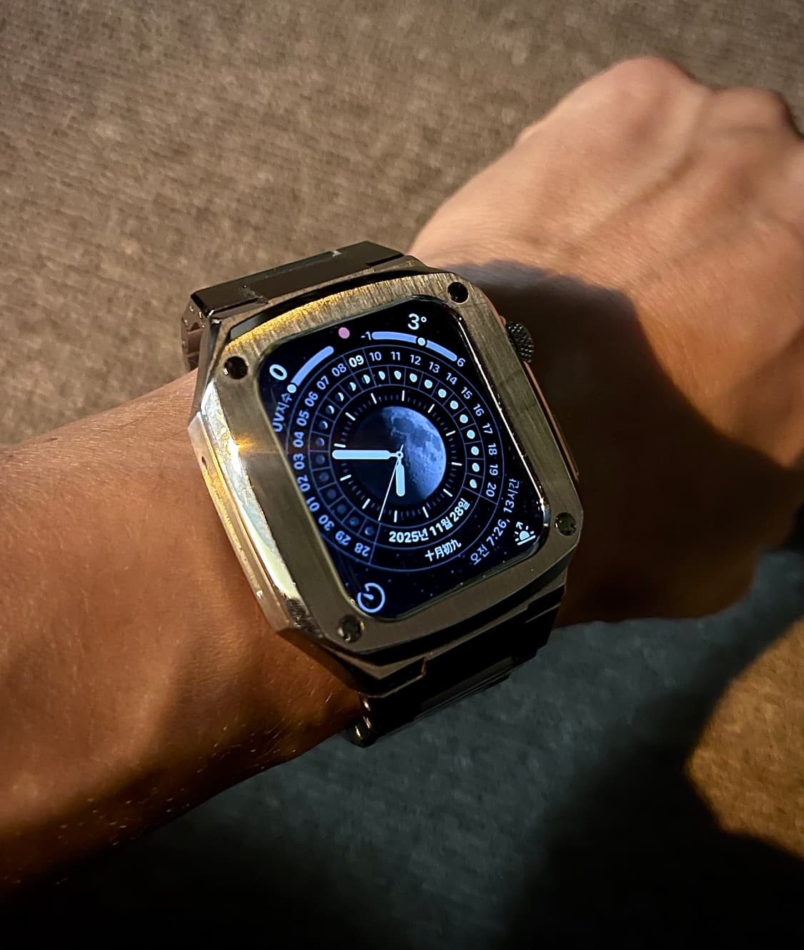 애플워치 풀커버 스틸 케이스 <애플워치케이스> 40mm 41mm 상품이미지1