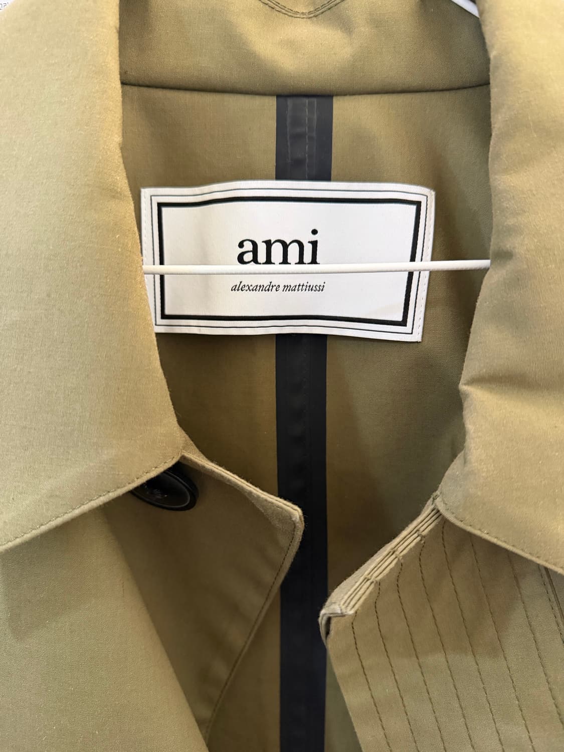 [아미] 오버사이즈 벨트 트렌치코트  상품이미지4