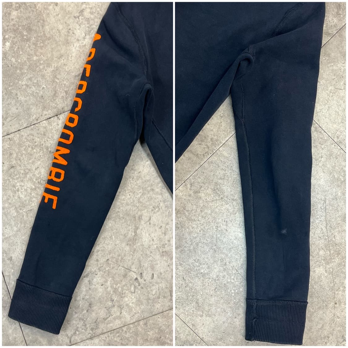 아베크롬비 기모 후드집업 네이비 L #csz2336 상품이미지9