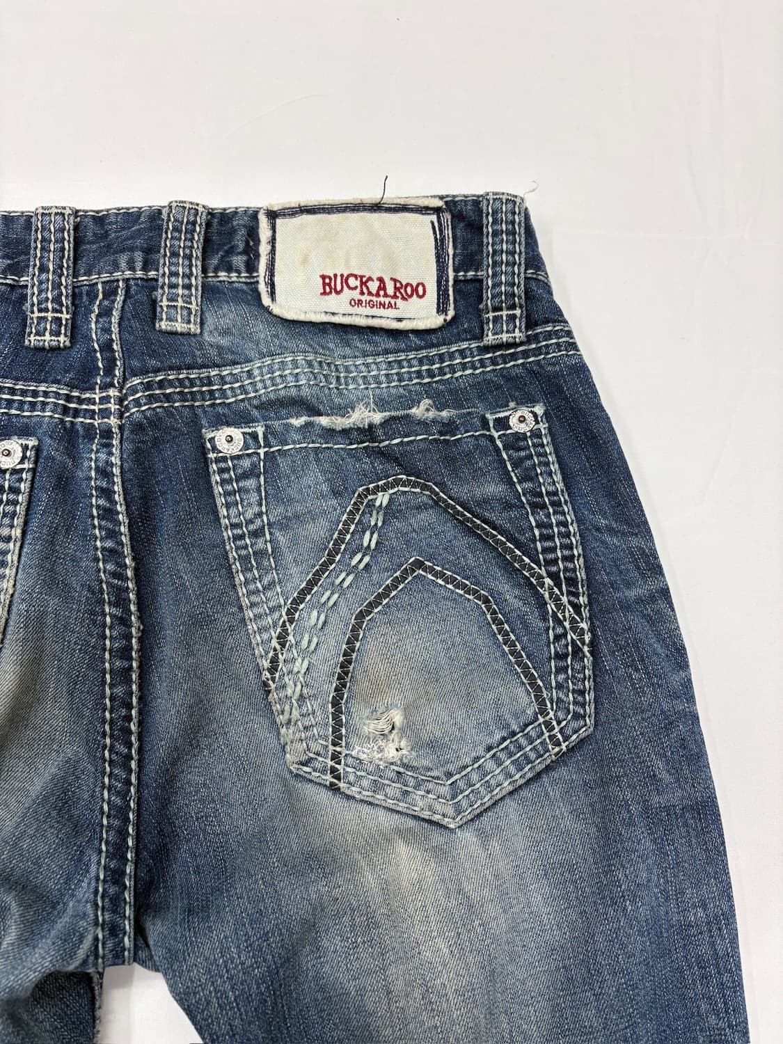 Buckaroo 버커루 디스트로이드 빈티디 워싱 데님 청바지 상품이미지6