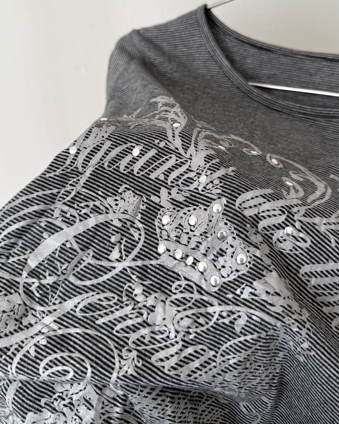 빈티지 스트라이프 반팔티 상품이미지2