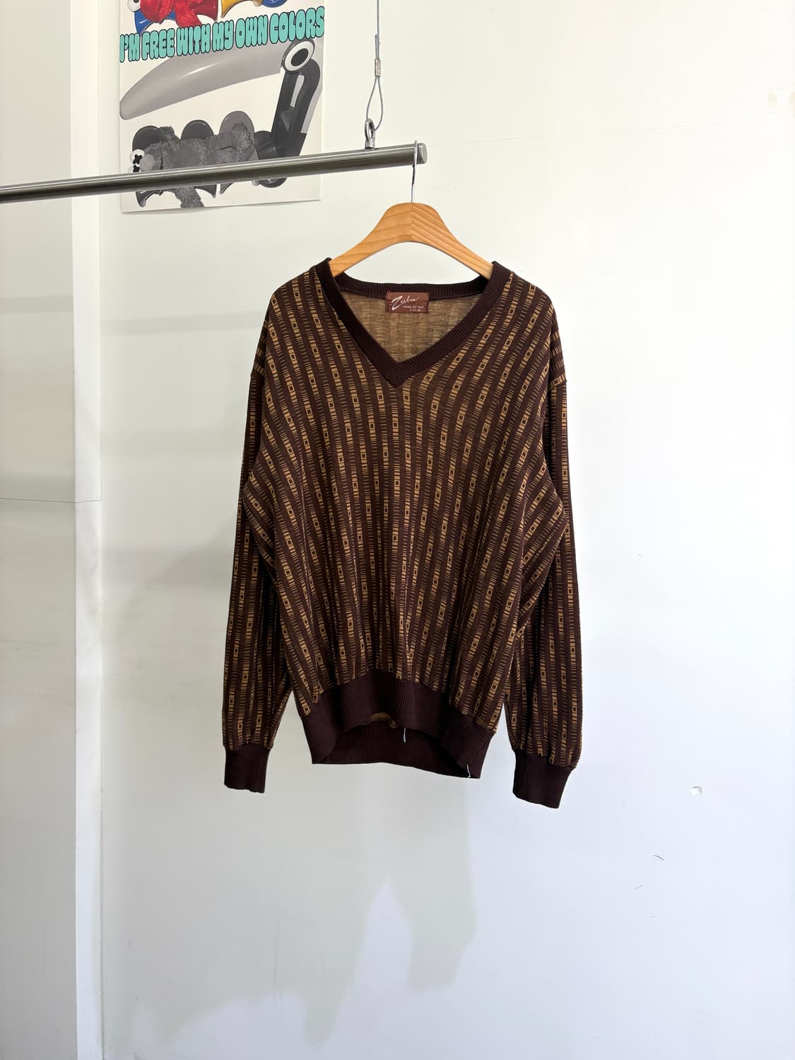 VINTAGE 브이넥니트 상품이미지1