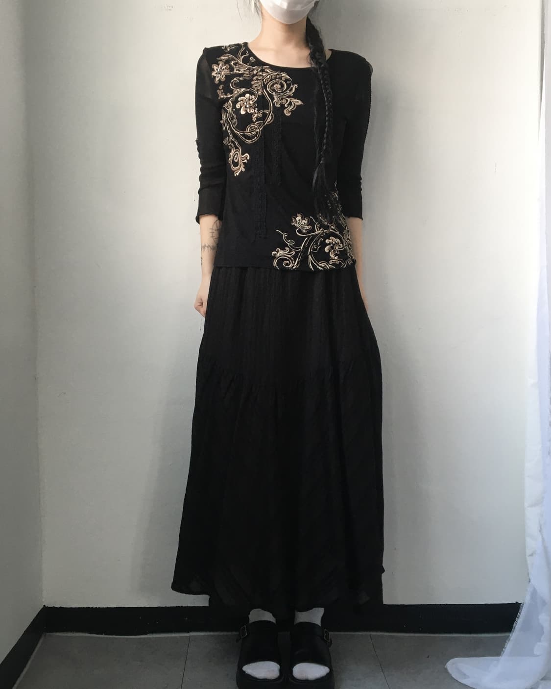 Printing point mesh top 상품이미지6