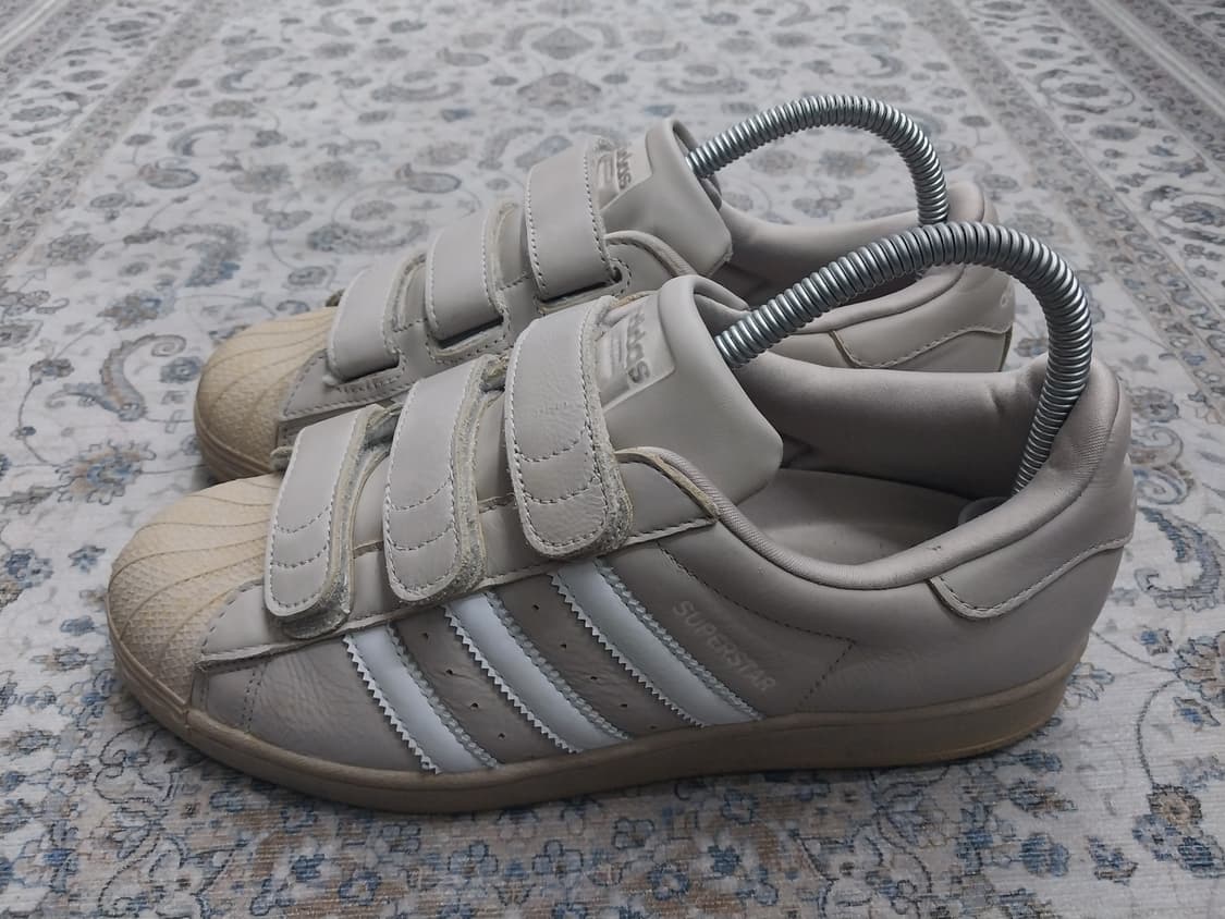 아디다스 슈퍼스타 CF 벨크로 원더베이지 250mm 상품이미지3