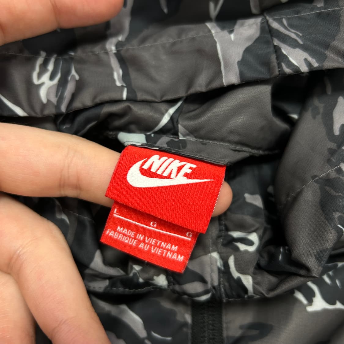 나이키 카모 윈드러너 바람막이(L) 상품이미지2