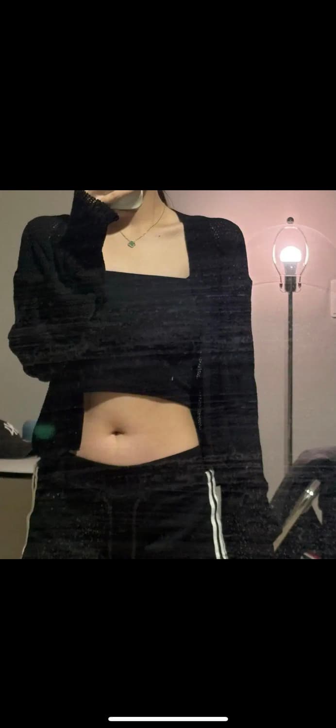 트리밍버드 가디건 Twisted See-through Cardigan 상품이미지2