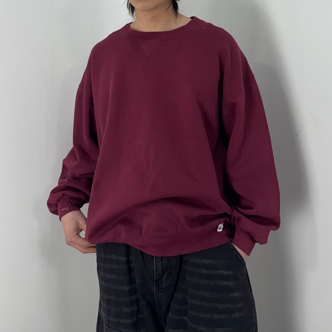 90’s Russell Athletic Blank Sweat Shirts 상품이미지3
