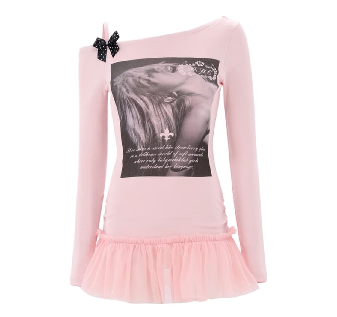 베이비메탈클럽 tutu mini dress (baby pink) 상품이미지1