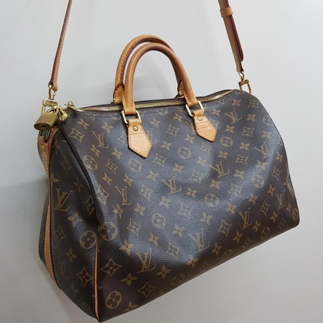 루이비통 모노그램 반둘리에 스피디 35 상품이미지3