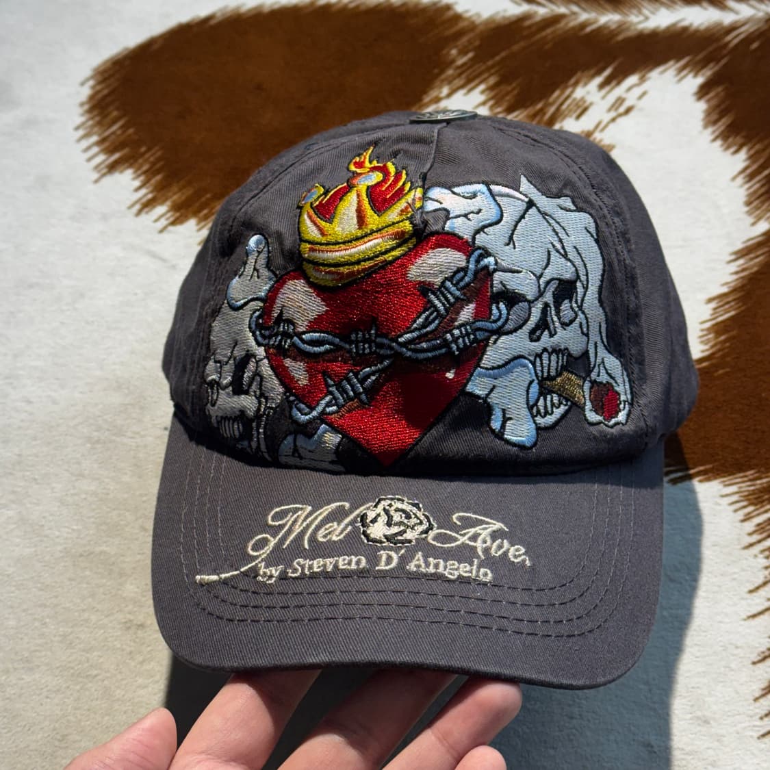 Mel Ave by Steven D'Angelo 올드스쿨 볼캡 (OS 상품이미지2