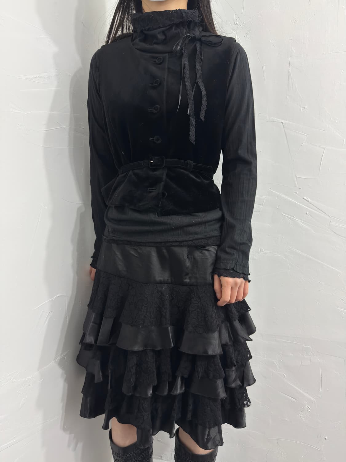 otto layered skirt 상품이미지4