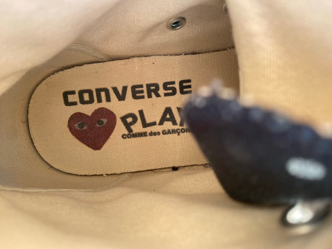 꼼데가르송 컨버스 하이 265 상품이미지6
