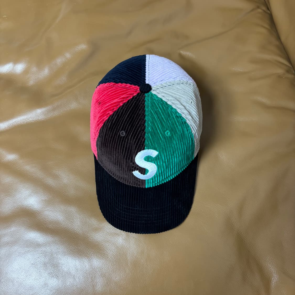 Supreme 슈프림 멀티 컬러 S로고 6패널 볼캡 모자 상품이미지5